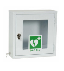 Visio Teca per defibrillatore semiautomatico - bianco - PVS