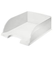 Vaschetta portacorrispondenza Leitz Plus Jumbo - 25,5 x 10,3 x 36 cm - bianco - Leitz
