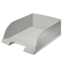 Vaschetta portacorrispondenza Leitz Plus Jumbo - 25,5 x 10,3 x 36 cm - grigio - Leitz