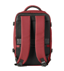Zaino Cabin Bag Drop2Go - 25 x 20 x 40 cm - gomma - bordeaux - In Tempo