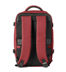 Zaino Cabin Bag Drop2Go - 25 x 20 x 40 cm - gomma - bordeaux - In Tempo