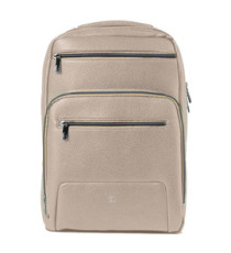 Zaino Gate Trended - 29 x 42 x 15 cm - ecopelle - ghiaccio - In Tempo