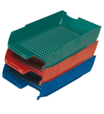 Vaschetta portacorrispondenza PS7Star - 25,5 x 35,5 x 6,5 cm - blu - Methodo