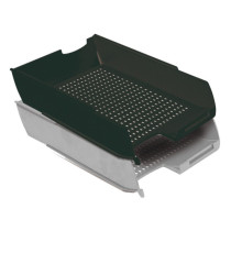 Vaschetta portacorrispondenza PS7Star - 25,5 x 35,5 x 6,5 cm - nero - Methodo