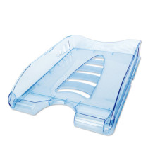 Vaschetta portacorrispondenza Sunrise - 33,5 x 25,4 x 7 cm - azzurro trasparente - Arda