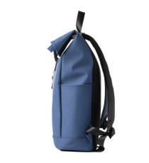 Zaino Roll-top Drop - 30 x 42 x 14 cm - gomma - blu - In Tempo
