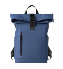 Zaino Roll-top Drop - 30 x 42 x 14 cm - gomma - blu - In Tempo
