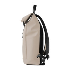 Zaino Roll-top Drop - 30 x 42 x 14 cm - gomma - crema - In Tempo