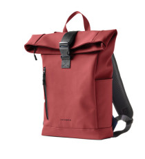 Zaino Roll-top Drop2Go - 30 x 42 x 14 cm - gomma - bordeaux - In Tempo