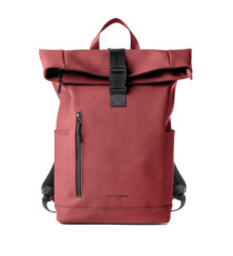 Zaino Roll-top Drop2Go - 30 x 42 x 14 cm - gomma - bordeaux - In Tempo