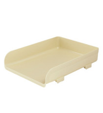 Vaschetta portacorrispondenza Vintage Milk - 33,5 x 25,4 x 7 cm - avorio - Arda