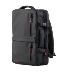 Zaino Travel Backpack Drop2Go - 30 x 15 x 45 cm - gomma - nero - In Tempo