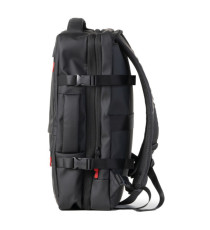 Zaino Travel Backpack Drop2Go - 30 x 15 x 45 cm - gomma - nero - In Tempo