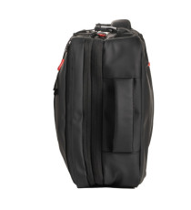 Zaino Travel Backpack Drop2Go - 30 x 15 x 45 cm - gomma - nero - In Tempo