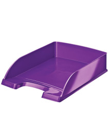 Vaschetta portacorrispondenza WOW - 25,5 x 35,7 x 7 cm - viola - Leitz
