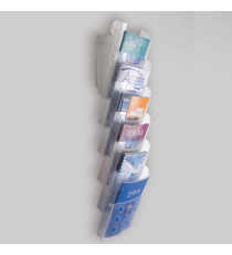 Vaschette portariviste da parete - Tecnostyl - set 6 tasche A4