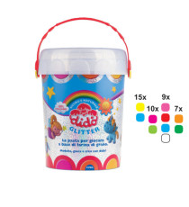 Vaso 100 salsicciotti - glitter - 50gr - DiDò