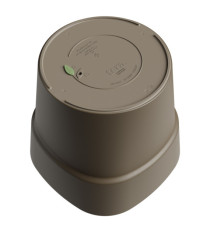 Vaso Andromeda - 13 L - diametro 28 cm - blu profondo - TeraPlast