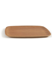 Vassoio antiscivolo - in legno frassino - 36 x 28 cm - Perfetto