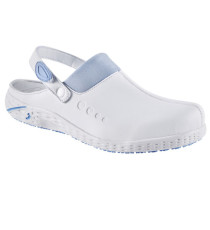 Zoccolo ortopedico Dany - numero 38 - bianco/azzurro - Safety Jogger