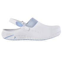 Zoccolo ortopedico Dany - numero 40 - bianco/azzurro - Safety Jogger