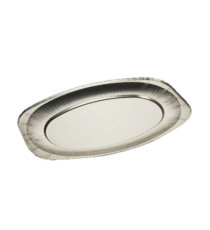 Vassoio in alluminio - 35 x 24,3 x 2,1 cm - Cuki professional - conf. 10 pezzi