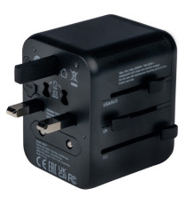 Verbatim - Adattatore viaggio UTA-02 con 2 x USB-A