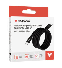 Verbatim - Cavo USB-C to USB-C -Nero- 31859 - 120cm