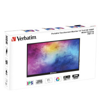Verbatim - Monitor Portatile 14 - touchscreen Full HD - 1080p