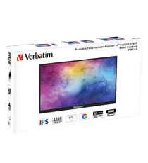 Verbatim - Monitor Portatile 14 - touchscreen Full HD - 1080p