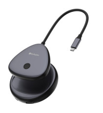 Verbatim - Share My Screen 4K USB-C Wireless Display Adapter con Hub WDA-02 - 32147