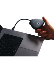 Verbatim - Share My Screen 4K USB-C Wireless Display Adapter con Hub WDA-02 - 32147