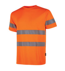 T-shirt alta visibilità Mizar - taglia L - arancio fluo - U-Power - conf. 3 pezzi