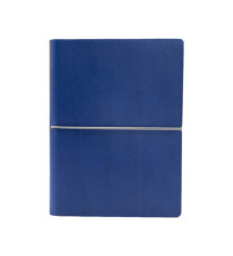 Taccuino Evo Ciak - 15 x 21 cm - fogli bianchi - copertina blu - In Tempo