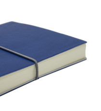 Taccuino Evo Ciak - 15 x 21 cm - fogli bianchi - copertina blu - In Tempo