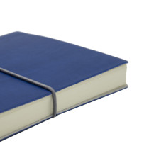 Taccuino Evo Ciak - 9 x 13 cm - fogli a righe - copertina blu - In Tempo