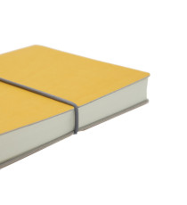 Taccuino Evo Ciak - 9 x 13 cm - fogli bianchi - copertina giallo - In Tempo