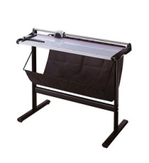 Taglierina a lama rotante 3022 - con stand - 51 x 148,6 x 94 cm - 1300 mm (A0) - 7 fogli - grigio/nero - Titanium