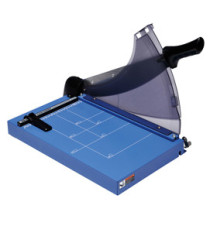 Taglierina a leva 3040 - con blocca lama - 44,5 x 28,2 cm - 360 mm (A4) - 40 fogli - blu - Titanium