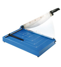 Taglierina a leva 3042 - con blocca lama - 54,5 x 38,2 cm - 460 mm (A3) - 40 fogli - blu - Titanium