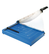 Taglierina a leva 3042 - con blocca lama - 54,5 x 38,2 cm - 460 mm (A3) - 40 fogli - blu - Titanium
