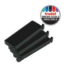 Tampone di ricambio 6/4817 - nero - Trodat - conf. 3 pezzi