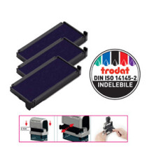Tampone di ricambio 6/4913 - blu - Trodat - conf. da 3 pezzi