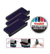 Tampone di ricambio 6/4913 - blu - Trodat - conf. da 3 pezzi