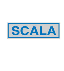 Targhetta adesiva - SCALA - 16,5 x 5 cm - Cartelli Segnalatori
