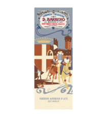 Tavoletta torrone morbido - con nocciole IGP - in astuccio- 150 gr - Barbero