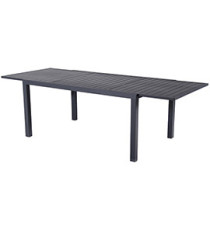 Tavolo Sardegna - rettangolare - 160 x 100 x 74 cm - grigio - Verdelook