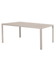 Tavolo Tenerife - rettangolare - 156 x 75 x 74 cm - beige - Verdelook