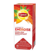 Tè English breakfast - Feel Good Selection -  in filtro - Lipton - conf. 25  pezzi