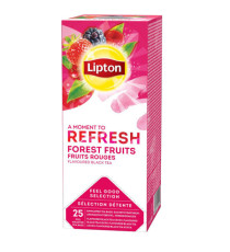 Tè nero Frutti di bosco - Feel Good Selection -  in filtro - Lipton - conf. 25  pezzi